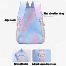 Cute Capybara Soft Nylon Backpack - Lightweight,Spacious,With Fuzzy Pom Pom Decor,School Daily Commute,Back To School Surprise Supplies Essentials - Style-b - View 8