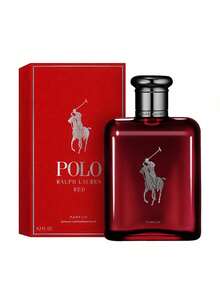 Ralph Lauren Polo Red Parfum 可补充装男士香水 香水 3.8 盎司/125 毫升 持久 运动 男友 丈夫 父亲 兄弟 生日 毕业派对 旅行 露营 户外 学校 校园旅行 节日 夏季 秋季 万圣节 夏季精选 夏季必备品 夏季经典 RL 庄严奢华 轻松优雅 SimpleLuxe 礼物 魅力氛围 日常使用 - Parfum - 查看 2
