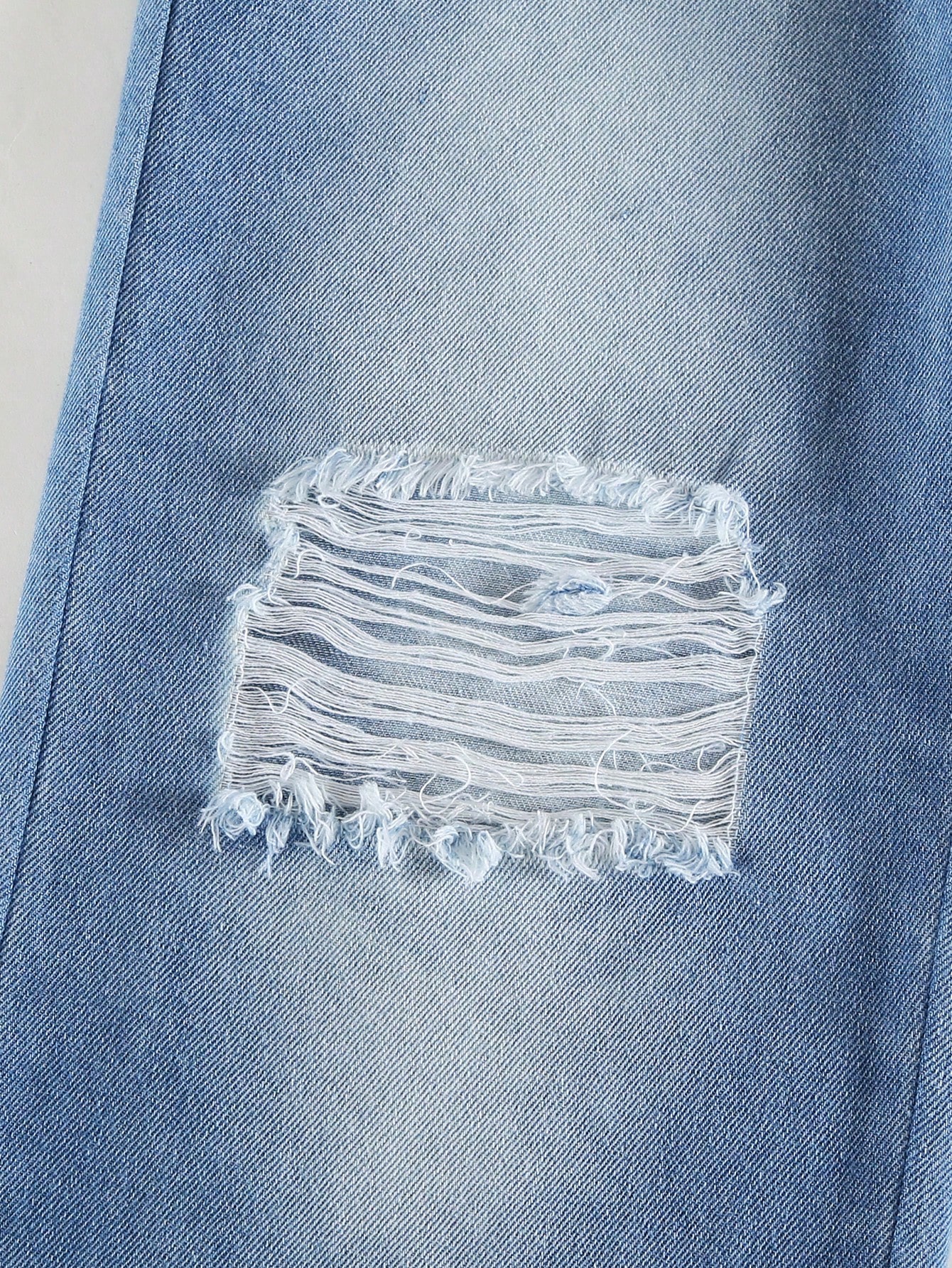 1 قطعة جينز جينز مهترئ بطراز Y2K الكاجوال القديم ل...