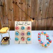 1pc Acrylic Tiered Display Stand, 4/7/12 Slots Transparent Figurine, Blind Box, Dessert, Cake Display Rack - Christmas Party Supplies - Transparent - View 8