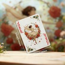 YFOPEN Fairy Playing Cards - 54 Ultra-HD Collectible Playing Cards, Vibrant Floral Patterns, Vintage Style, Perfect For Family Games, Halloween, Christmas Gifts, Family Game Cards | Colorful Card Design | Exquisite Card Art - Multicolor - View 2