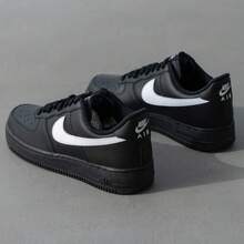 Nike Men's 2026 New AIR FORCE 1 '07 Low-Top Sneakers, Sports And Casual Shoes FZ0627-010 - Black - View 8