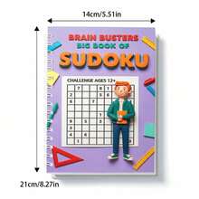 Sudoku Challenge Book, A Timeless Logic Puzzle That Sharpens Thinking Speed And Accuracy, Helps Keep The Mind Clear And Focused, Perfect For Daily Reset And Consistent Progress - Sudoku Book - View 6