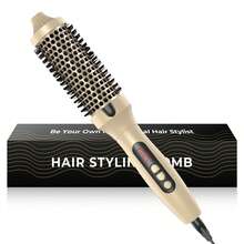 Holiday Gift Edition 3-In-1 Hair Dryer & Curling Iron | Digital Temperature Display – Multi-Temperature Control – Professional Versatile Styling Tool For Home & Travel