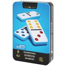 Games Cardinal Domino Doble Seis Set Juegos de Mesa clasicos Juegos para niños Juegos de Estrategia Juegos de Mesa para Adultos y niños a Partir de 5 añosDiversión infantil, juegos felices, imprescindibles para los niños - como en la foto - Ver 4