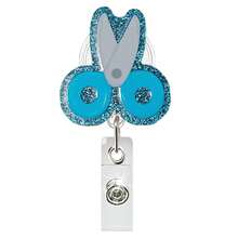 1pc Toothpaste, Scissors, Cup, Badge, Scroll Retractable Rotatable Funny Badge Clip, Medical/Nursing Easy Pull Tab - Multicolor - View 10