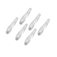 6pcs Car Aerodynamic Spoiler Strips, Automotive Body Bumper Protector Trim, Noise Reduction Decoration Accessories - [6-piece Spoiler] - View 14