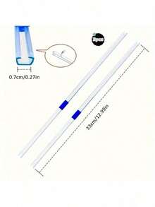 双功能保鲜膜分配器兼切割器 – 多功能厨房密封器，适用于塑料、锡箔纸、烘焙纸和蜡纸 – 可重复使用的包装机，橙色点缀 – 时尚黑白设计，厨房包装工具 | 时尚家电设计 | 耐用塑料结构 - 彩色 - 查看 12