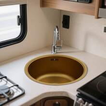 YUNRUX Kitchen Sinks - Gold - View 10