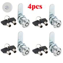 Mechanical Latch Lock For File Cabinet Doors, Emergency Lock For Communication Cabinets, Password Cabinet Lock With Plum Blossom Lock Core, Durable And Anti-Corrosion - Multicolor - View 12