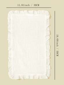 1pc Customized Text Printed Butterfly Fashion Baby Burp Cloth, Bib, Personalized Gift, Spring/Summer New - Multicolor - View 2