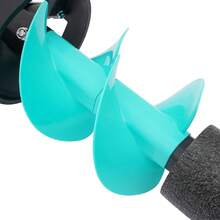 SENDERPICK Ice Drill Auger Nylon Ice Fishing Auger Replacement Part Ice Fishing Auger - Blue - View 2