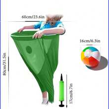 1套创意户外游戏 - 奶奶裤子院子游戏 - 派对互动投掷游戏 - 彩色 - 查看 7