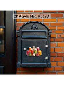 1个复古玻璃罐磁铁 - 色彩缤纷的腌制蔬菜和水果水彩风格，亚克力橡胶软磁铁，适合家庭厨师和美食爱好者，完美的感恩节礼物 - 彩色 - 查看 7