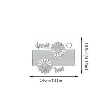 创意花卉金属切割模具，DIY剪贴簿相册和压花模板，贺卡制作工具，卡片纸切割工艺品，礼品卡制作模板模切。