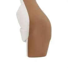 Women Minimalist Summer Heeled Mule Sandals, Fashion Stiletto Square Open Toe Heeled Sandals - 白色 - 查看 6