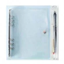 PVC Loose Leaf Binder A5/A6/A4 Transparent Notebook Cover - Clear - View 25