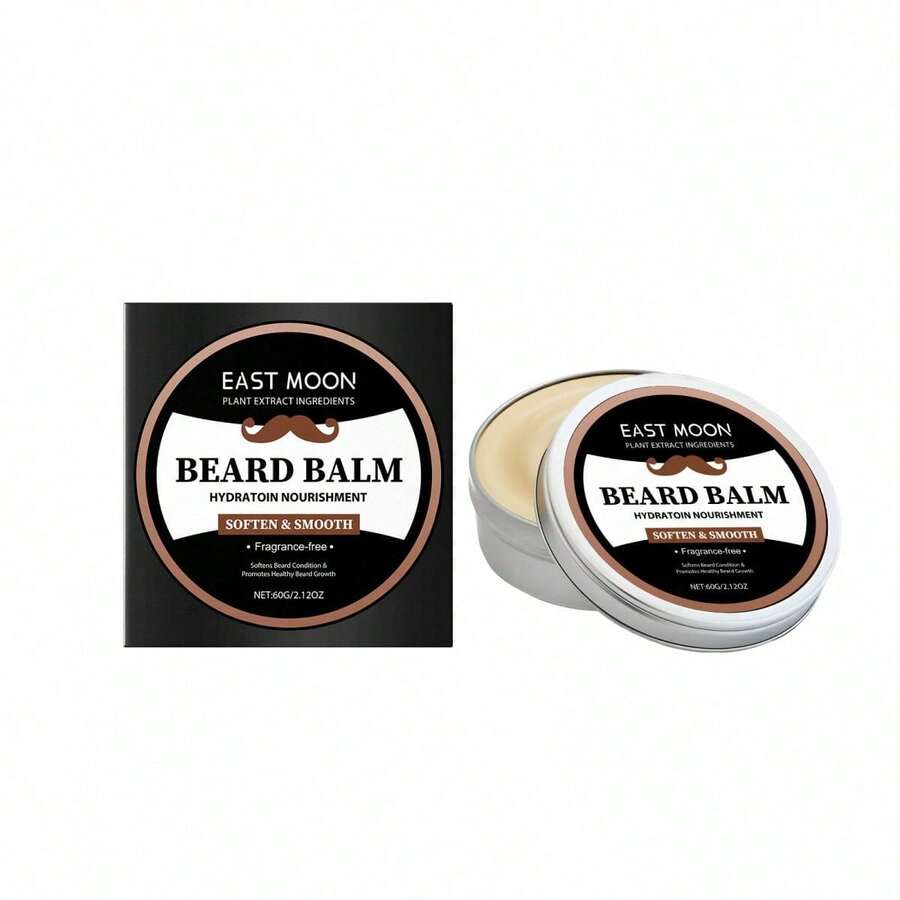 Men's Beard Care Wax Moisturizing Nourishing Smooth Cleaning Beard Gloss Shine Care - 1 - View 1