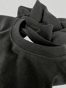 La Pesca Resuelve la Mayoría de los Problemas, la Caza Resuelve el Resto-Camiseta de Cuello Redondo para Hombres - Negro - Ver 5