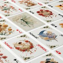 YFOPEN Fairy Playing Cards - 54 Ultra-HD Collectible Playing Cards, Vibrant Floral Patterns, Vintage Style, Perfect For Family Games, Halloween, Christmas Gifts, Family Game Cards | Colorful Card Design | Exquisite Card Art - Multicolor - View 10