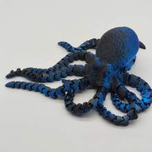 1pc 41cm/16.14inch Giant Octopus, Ocean Monster, Huge Octopus, Colorful Octopus, Black & Gold Octopus, Holiday Decor Party Gift, Birthday Gift, Funny 3D Printed Art Figurine, Home Decor, Car Decor, Garden Decor, Valentine's Day Gift - Multicolor - View 24