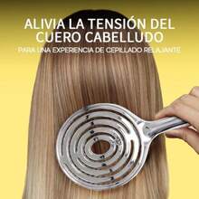 HALOVIDA Cepillo para Cabello con Cerdas Mixtas de Jabalí y Nailon Cojín de Aire Elástico Antiestático y de Masaje Capilar Deja el Cabello Suave y Sin Frizz 1 unidad - Pago - Ver 6