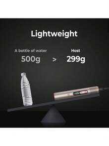 UKLISS Multi-Function Hot Air Styler 6 In 1 Hair Dryer Brush Automatic Curling Straightening Volumizing Tool - Champagne - View 8