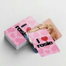 92 piezas Tarjetas Lomo con Patrón de Corazones Rosas Coloridos, Pegatinas Autoadhesivas de Alta Calidad Adecuadas para Scrapbooking, Decoración de Habitaciones, Regalos de Boda y Día de San Valentín, Adhesión Duradera - Multicolor - Ver 1