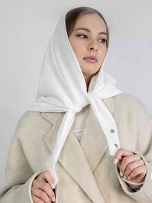 1 Stück Instant Dreieck Hijab, All-In-One Kopftuch zum Binden. Schnelle Umwicklung, rutschfest. Ohne Unterkopftuch, ohne Falten. Geeignet für den täglichen Gebrauch, Gebet und Ausgänge