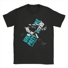 Mejiro McQueen Uma Musume Pretty Men T Shirts Cool Tees Short Sleeve Round Neck T-Shirt Pure Cotton Birthday Present Clothing - 黑色 - 查看 1