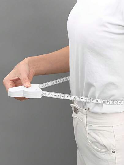Portable Soft Measuring Tape Suitable For Body Measurement - Flexible Fitness Waist Arm Bust Measuring Tape - Compact For Gym, Travel, Home Use, Suitable For Students And Those Without Smartphone/Scale