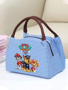 Paw Patrol 1 túi đựng cơm trưa, dung tích lớn, bền chắc, thích hợp cho du lịch, cắm trại, ăn trưa ở trường, quà Giáng sinh, Halloween, sinh nhật (Kiểu khóa kéo ngẫu nhiên) - Nhiều màu - Xem 12