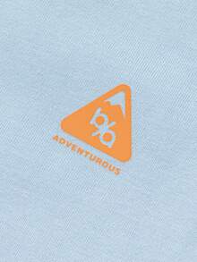 Balabala Camiseta de manga larga para niños, camiseta de primavera de algodón de secado rápido 2026 - Tono café azul - Ver 6