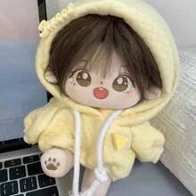 20厘米娃娃服装系列，可爱卫衣套装，娃娃换装服装，适合送给朋友、参加派对、作为生日礼物（不含娃娃） - 彩色 - 查看 9