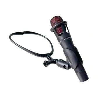 Hands-Free Neck Hanging Microphone Stand With Adjustable Clip - Made Of Durable ABS Material, Ergonomic Design, Suitable For Stage Performers, Speakers And Musicians - Hands-Free Microphone Stand