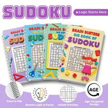 Sudoku Challenge Book, A Timeless Logic Puzzle That Sharpens Thinking Speed And Accuracy, Helps Keep The Mind Clear And Focused, Perfect For Daily Reset And Consistent Progress - Sudoku Book - View 1