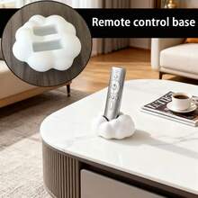 1 pieza Caja de almacenamiento con forma de nube para control remoto - Diseño moderno en negro y blanco, adecuado para guardar controles remotos de TV, DVD, Blu-Ray, sistema de audio y videojuegos, Día de la Mujer, Artículos de viaje, Recuerdos de boda, Y2k, Dormitorio, Accesorios de coche para mujeres, Decoración de cocina, Artículos del hogar - Multicolor - Ver 5