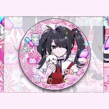 Cute Anime Enamel Pin Badge, Suitable For Everyday Wear, Collection And Gift, "Streaming Girl Heavily Dependent" - Multicolor - View 14