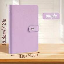 50-Page Envelope Style Budget Challenge Binder, Money Saving Binder, Multi-Functional Loose Leaf Organizer Bag, Portable, Bohemian Style ,Travel Essential Bag - Multicolor - View 16