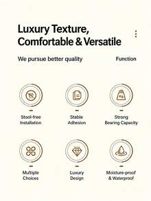 4pcs Acrylic Adhesive Wall Hooks, Strong Sticky Hooks For Dorm, Kitchen, Bathroom, No Drilling Required - Gold - View 8