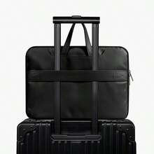 pokemon 1pc 16-Inch Capacity Minimalist Multifunctional Laptop Bag, Handheld Shoulder Bag Compatible With Macbook Laptop Case Laptop Sleeve Laptop Cover Computer Bag Carrying Hand Bag Water Resistant Travel Essentials - Multicolor - View 5