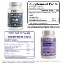 60 Capsules Conception For Her Women's Fertility Supplement With Fenugreek, Macagan, Smooth Elm & Fungus - Fertility Boosters Suitable For Women Trying To Conceive, Monthly Cycle, Gift For Pregnancy Announcement (Packaging May Vary) - Men vi sinh dành cho phụ nữ - Xem 4