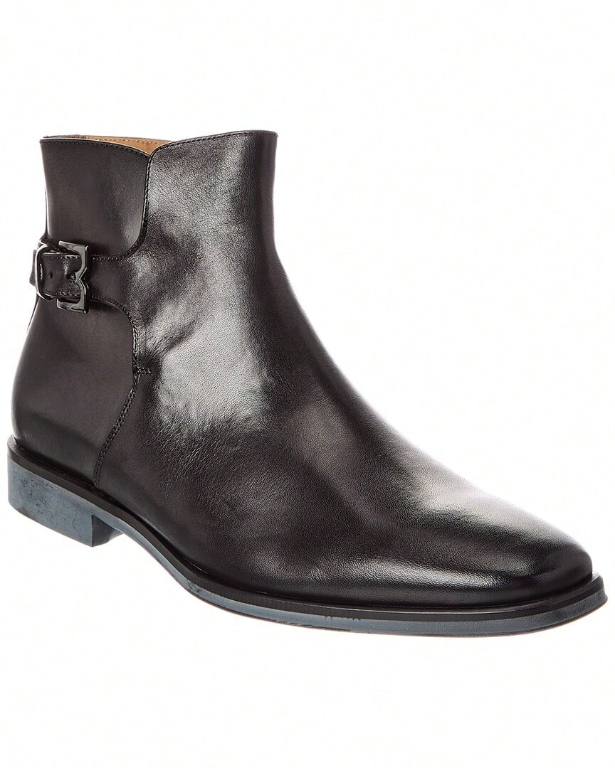 Bruno Magli Rubino Leather Boot - Black - View 1