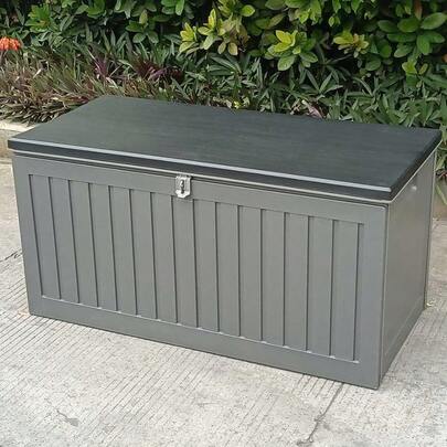 SteelCore 270 Steel-Reinforced Garden Storage Box (H55 X W109 X D52cm 270L)