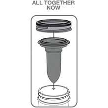 Rubbermaid Commercial Products Boquilla regular Salt Pepper Shaker Regular Mouth 1Conveniente, limpio e higiénico, la cocina es necesaria - Saleroypimienta - Ver 4