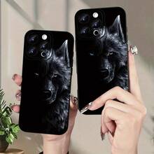 Handyhülle: Beliebtes kreatives Wolf-Design Handyhülle für iPhone 16/15/14/13/12/XS/XR/X/7/8 Plus/Pro/Max - Unisex stilvolles Geschenk für Freunde, Familie, Freund oder Freundin - Schwarz - Übersicht 8
