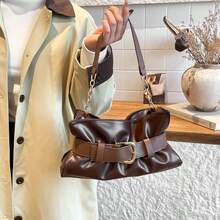 Large-Capacity, Minimalist And Stylish Women's Bag, 2026 Spring New Model, Versatile Bag - Coffee - View 5