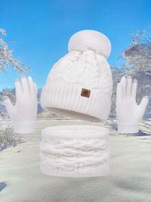 Women Hat Set - Multicolor - View 2