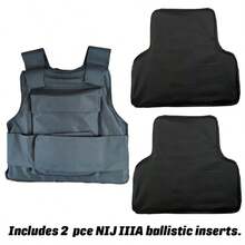 Level 3a NIJ IIIA Body Armor, Bulletproof, Can Be Worn Under Clothing, Suitable For Security And Self-Defense. Adjustable Size. - NIJ IIIA Bulletproof Armor - View 8