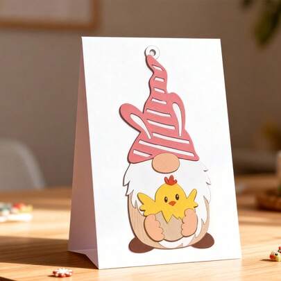 创意矮人金属切割模具，DIY剪贴簿相册和压花模板，贺卡制作工具，卡片纸切割工艺品，礼品卡制作模板模切。